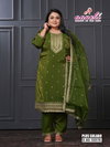 Plus Gulabo By Aanchi Roman Shimmer Kurti With Bottom Dupatta Suppliers In India